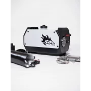 SIROCOU PORTABIL PATRAT PREMIUM ALB SMART HEATER, PUTERE 8 KW, 12V,24V SI 220V, TRANSFORMATOR INTEGRAT, CARCASA DIN ALUMINIU SI BUJIE JAPONEZA KYOCERA, TAXA VERDE INCLUSA