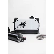 SIROCOU PORTABIL PATRAT PREMIUM ALB SMART HEATER, PUTERE 8 KW, 12V,24V SI 220V, TRANSFORMATOR INTEGRAT, CARCASA DIN ALUMINIU SI BUJIE JAPONEZA KYOCERA, TAXA VERDE INCLUSA