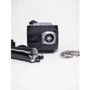 SIROCOU PORTABIL PATRAT PREMIUM ALB SMART HEATER, PUTERE 8 KW, 12V,24V SI 220V, TRANSFORMATOR INTEGRAT, CARCASA DIN ALUMINIU SI BUJIE JAPONEZA KYOCERA, TAXA VERDE INCLUSA