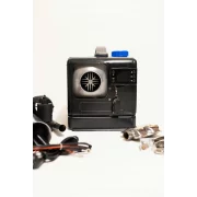 SIROCOU PORTABIL PATRAT PREMIUM ALBASTRU SMART HEATER, PUTERE 8 KW, 12V,24V SI 220V, TRANSFORMATOR INTEGRAT, CARCASA DIN ALUMINIU SI BUJIE JAPONEZA KYOCERA, TAXA VERDE INCLUSA