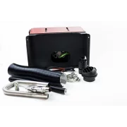 SIROCOU PORTABIL PATRAT PREMIUM SMART HEATER, PUTERE 8 KW, 12V,24V SI 220V, TRANSFORMATOR INTEGRAT, CARCASA DIN ALUMINIU SI BUJIE JAPONEZA KYOCERA, TAXA VERDE INCLUSA