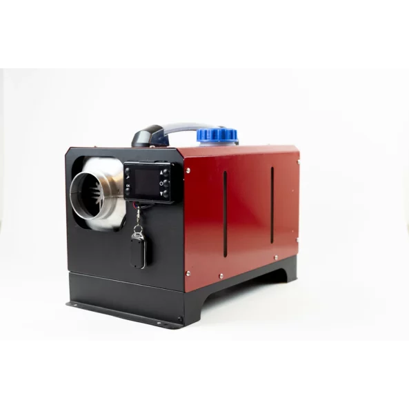 SIROCOU PORTABIL PATRAT PREMIUM SMART HEATER, PUTERE 8 KW, 12V,24V SI 220V, TRANSFORMATOR INTEGRAT, CARCASA DIN ALUMINIU SI BUJIE JAPONEZA KYOCERA, TAXA VERDE INCLUSA