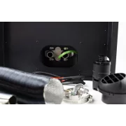 SIROCOU PORTABIL PATRAT PREMIUM SMART HEATER, PUTERE 8 KW, 12V,24V SI 220V, TRANSFORMATOR INTEGRAT, CARCASA DIN ALUMINIU SI BUJIE JAPONEZA KYOCERA, TAXA VERDE INCLUSA