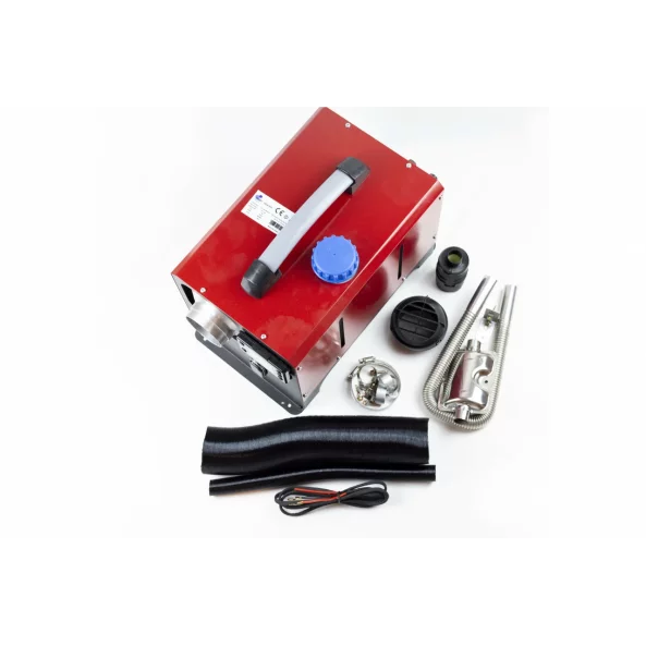 SIROCOU PORTABIL PATRAT SMART HEATER PREMIUM 8KW 12V, BLUETOOTH, CARCASA DE ALUMINIU SI BUJIE JAPONEZA KYOCERA,TAXA VERDE INCLUSA