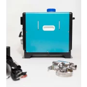 SIROCOU PORTABIL PREMIUM VERDE SMART HEATER, PUTERE 8 KW, 12V,24V SI 220V, TRANSFORMATOR INTEGRAT, CARCASA DIN ALUMINIU SI BUJIE JAPONEZA KYOCERA, TAXA VERDE INCLUSA