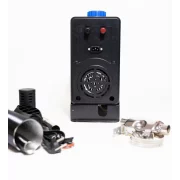 SIROCOU PORTABIL PREMIUM VERDE SMART HEATER, PUTERE 8 KW, 12V,24V SI 220V, TRANSFORMATOR INTEGRAT, CARCASA DIN ALUMINIU SI BUJIE JAPONEZA KYOCERA, TAXA VERDE INCLUSA