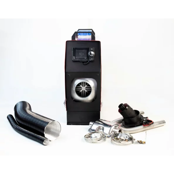 SIROCOU PORTABIL SMART HEATER PREMIUM 8KW 12V, BLUETOOTH, CARCASA DE ALUMINIU SI BUJIE JAPONEZA KYOCERA, TAXA VERDE INCLUSA