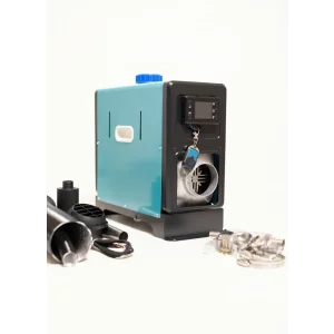 SIROCOU PORTABIL SMART HEATER PREMIUM VERDE 8KW 12V SI 24V, CARCASA DE ALUMINIU SI BUJIE JAPONEZA KYOCERA, TAXA VERDE INCLUSA