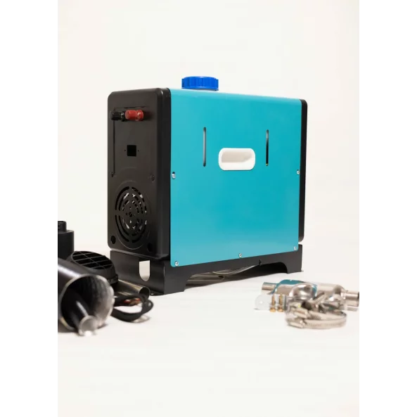 SIROCOU PORTABIL SMART HEATER PREMIUM VERDE 8KW 12V SI 24V, CARCASA DE ALUMINIU SI BUJIE JAPONEZA KYOCERA, TAXA VERDE INCLUSA