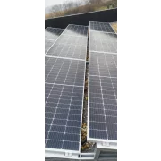 Sistem complet SUD 1X5, fixare placi balast 5 panouri solare fotovoltaice cu unghi 15 grade