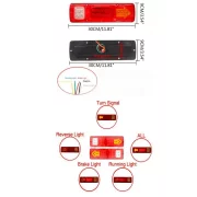 Stop spate P.TIP 24-OFF ROAD: 30cmx9cm/70W /12V-24V/700LM/ IP 67 Rezistent la apa