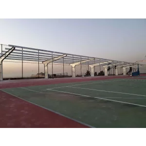 Structura Carport 2 locuri+15 Panouri Longi LR5-54 HPH 410 M