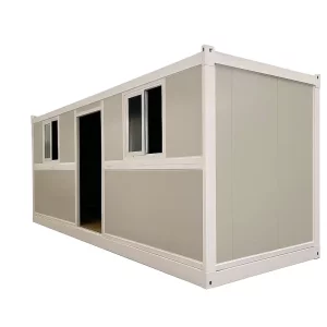 Container Pliabil alb- geam temopan / usa laterala  5800 x 2500 x 2450  (L x l x H mm)