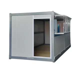 Container Pliabil gri- geam termopan / usa frontala / deschidere laterala tip tejghea 5800 x 2500 x 2450 (L x l x H mm)
