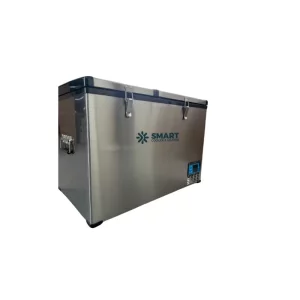 Frigider auto cu compresor smart cooler, capacitate 125L, cu bluetooth si zona dubla de racire,  taxa verde inclusa
